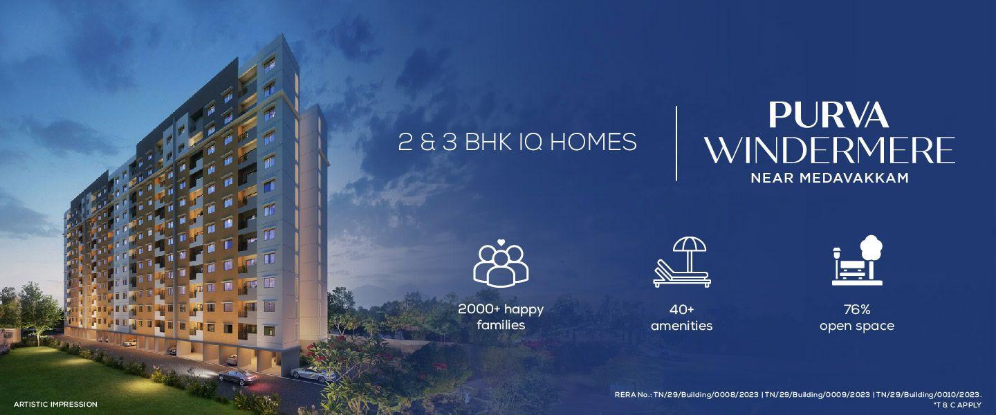 3 BHK apartments in Chennai