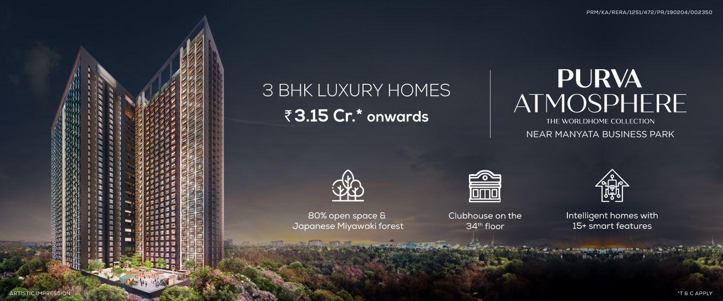 3BHK flats North Bangalore