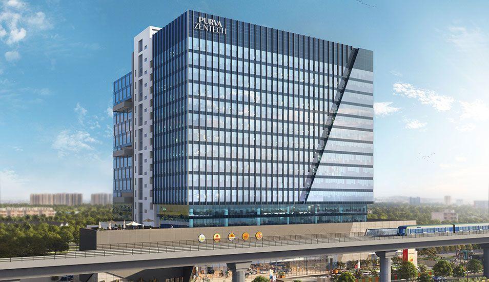 Shared offices spaces near Namma Metro Green Line 