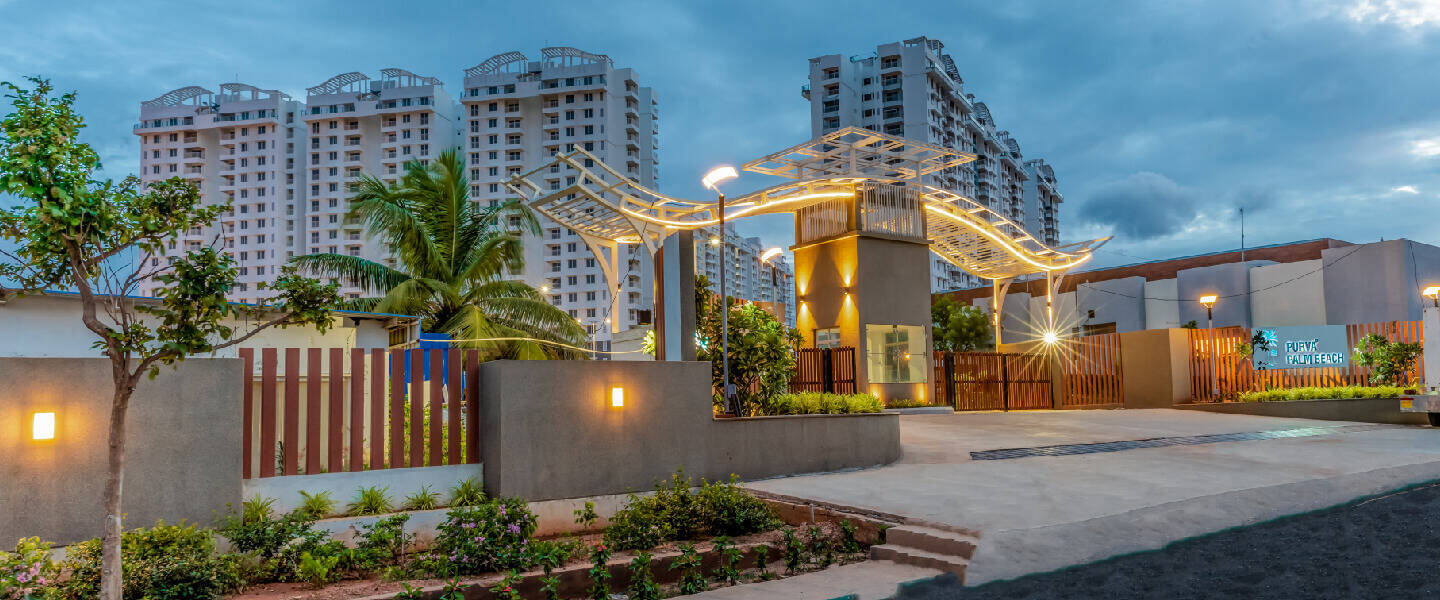 Purva Palm Beach Apartments For Sale In Hennur Road Bangalore