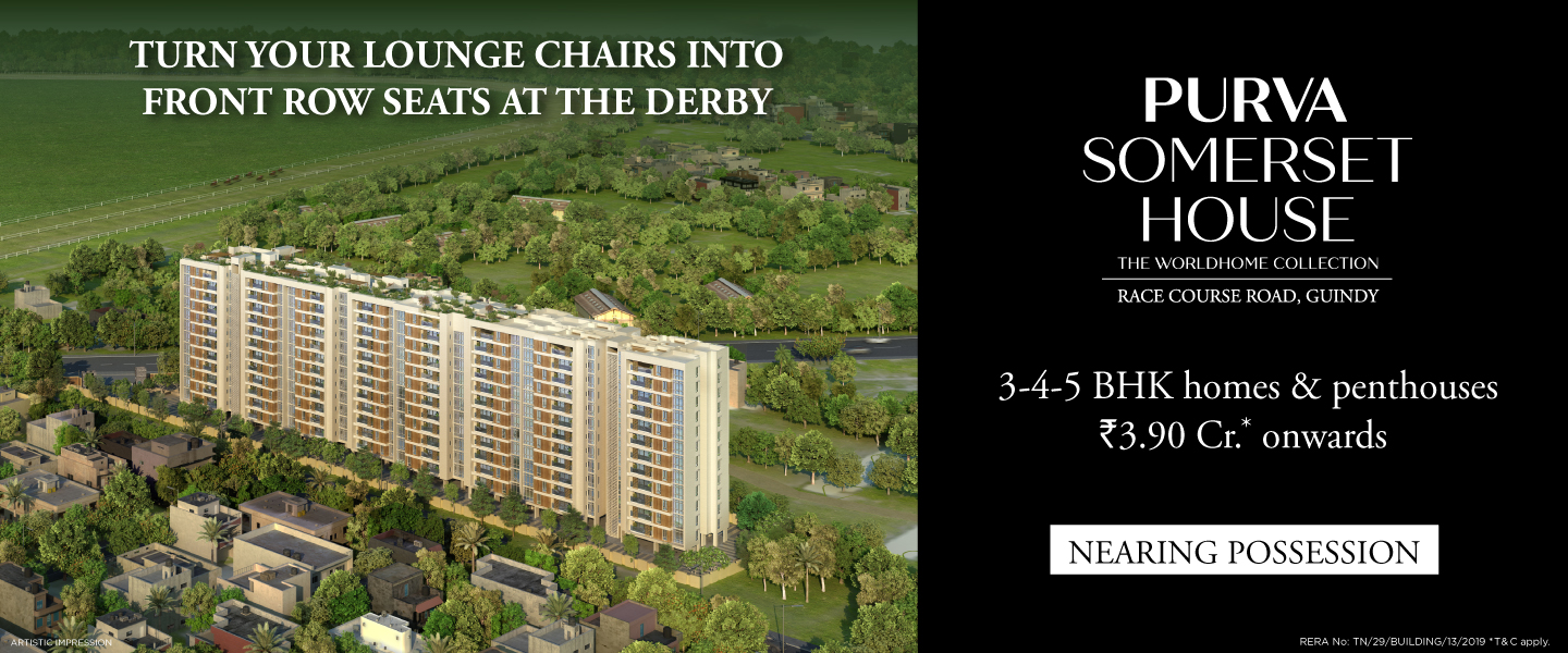 Purva Somerset 3,4,5 BHK apartments & flats for sale in Guindy,Race